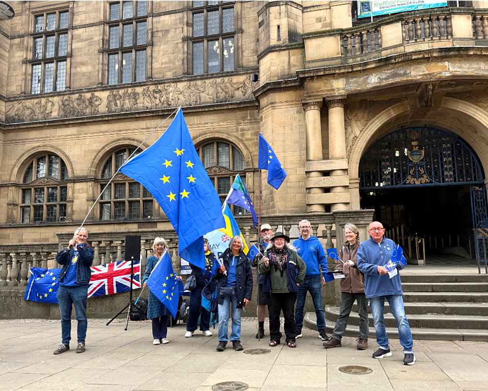 snap of the street stall in st Helens square