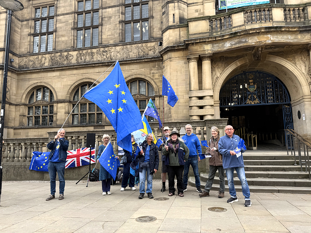 snap of the street stall in st Helens square
