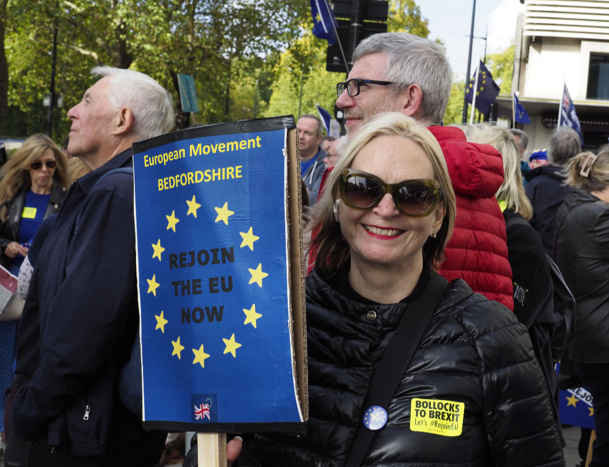 during the march