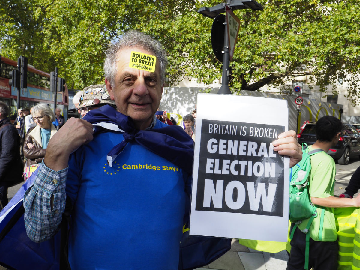 during the march