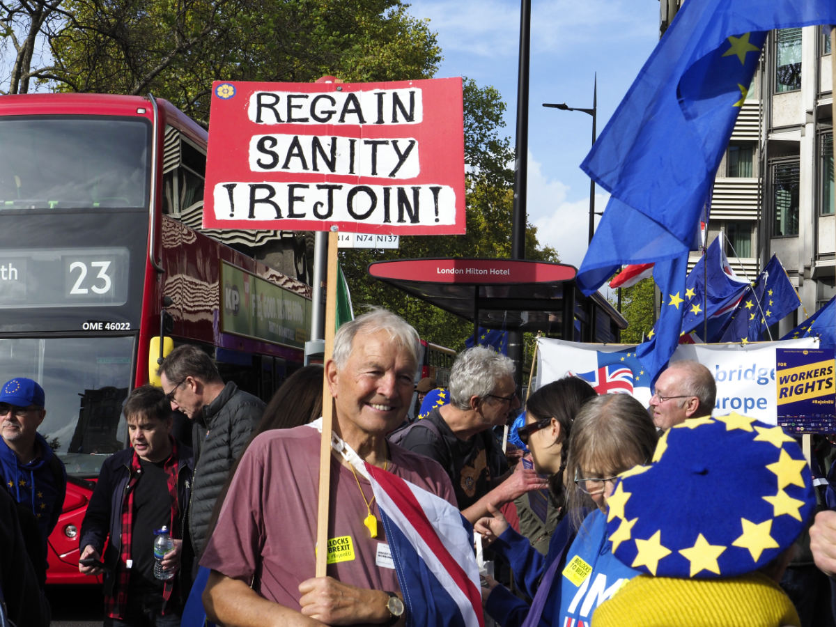 during the march