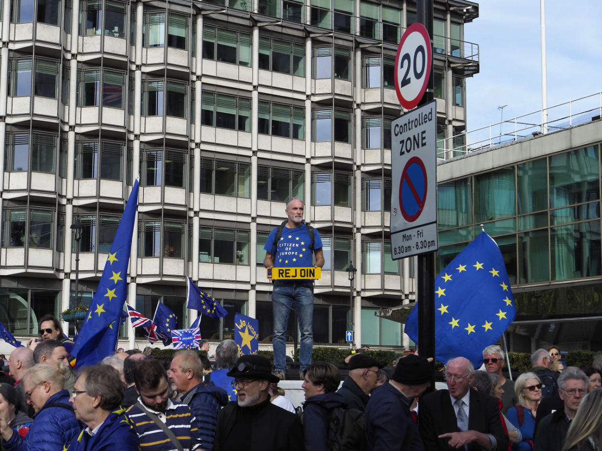 during the march