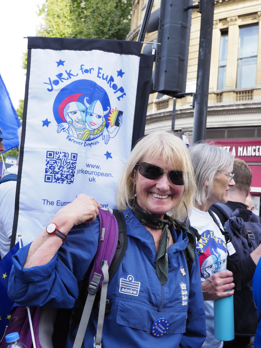 during the march