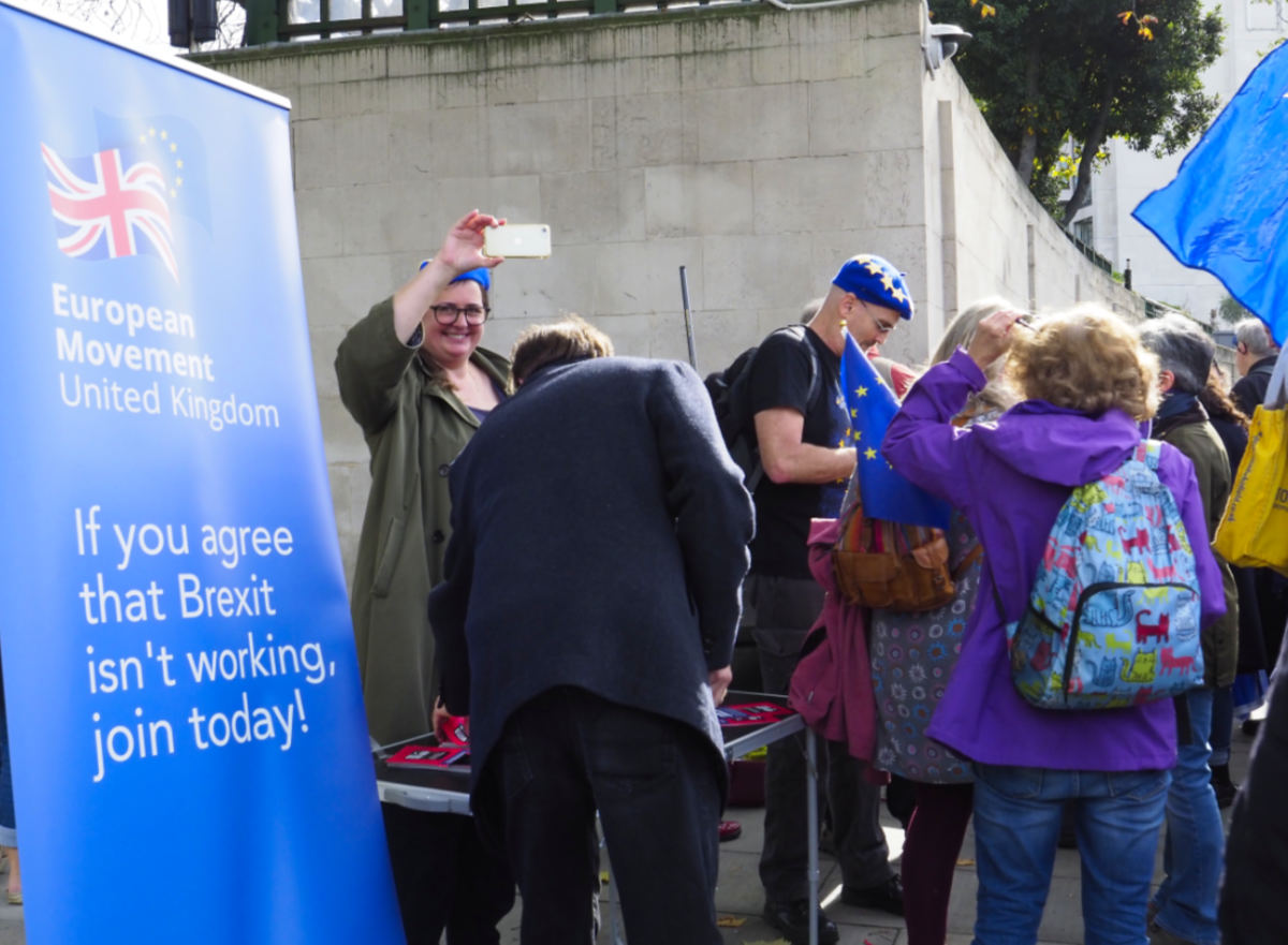 during the march